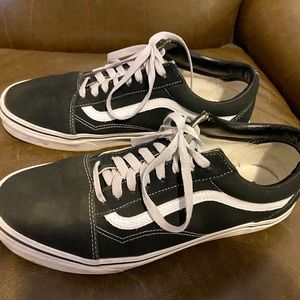 Mens Vans Old Skool Skate shoes 11 black/white
